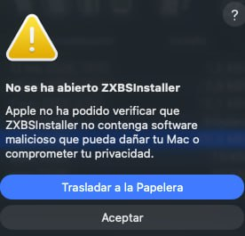Mac Warning